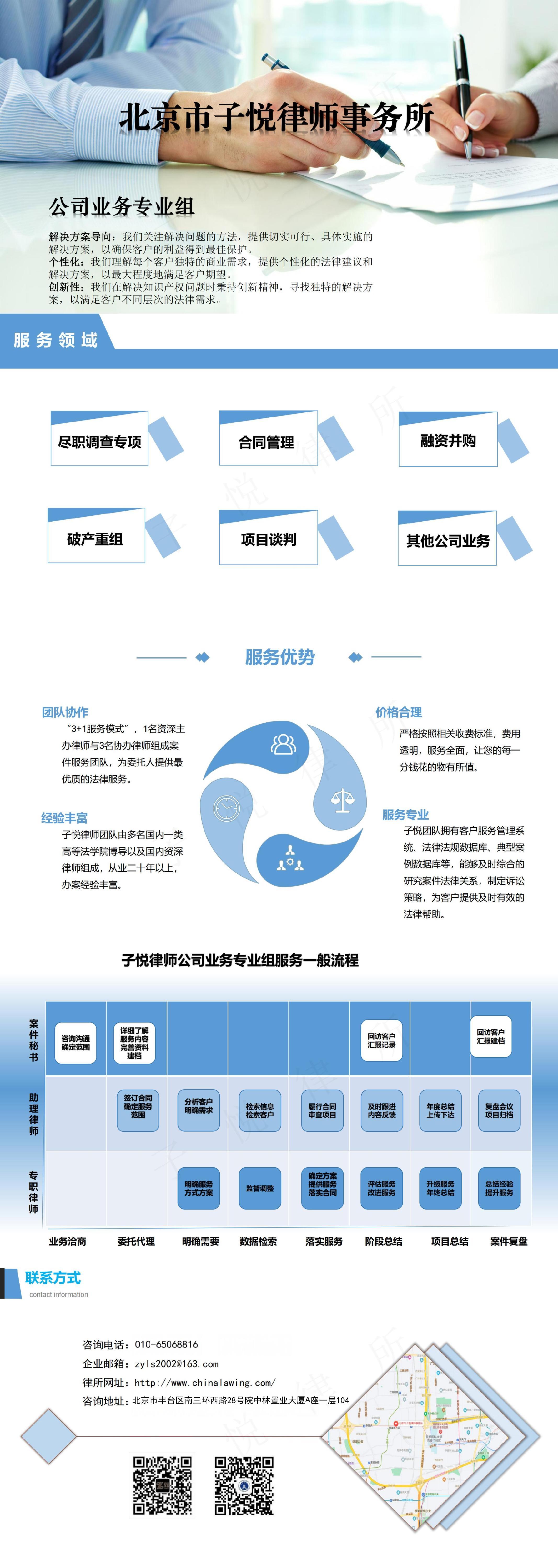 公司业务专业组